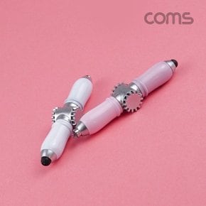 Coms 4 in 1피젯스피너 볼펜 터치펜 램프라이트 (W99C937)