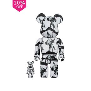 400%+100% BEARBRICK HIGHWAYMAN