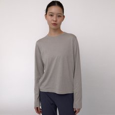 Tencel Long Sleeve T-Shirts (Grey)