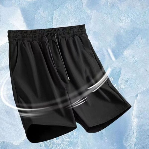 남자 여름 메쉬 쿨링 5부 밴딩 무지 반바지 OC-PTH-SWF90A44