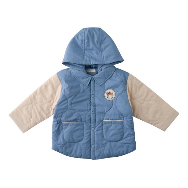 [여주점] [오프라벨 여주점] 밍크뮤 (BL) 모모후드패딩셔켓 (34C15-210-01)