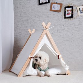 인디언 모던 펫 텐트 강아지 고양이 하우스