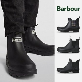  바버 BARBOUR 윌튼 웰링턴 숏 첼시 여성 남성 레인부츠 장화 3종택일