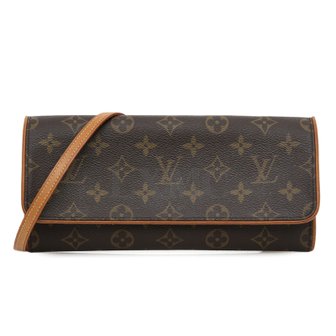 LOUIS VUITTON [중고명품] 루이비통 모노그램 포체트윈 클러치 빈티지 크로스백 M51852