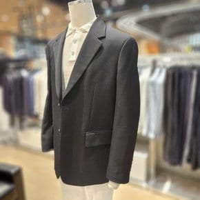 프리미엄 오버핏 블랙 블레이져 자켓 RPAMCJ06A