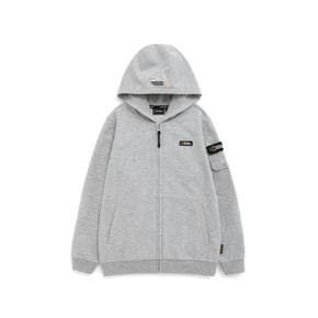 K231UFT010 트레이닝 HD F-ZIP MELANGE GREY