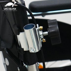 LH-HD1 링거 꽃이 수액 홀더 휠체어 병원 환자 침대 베드 폴대 장착 걸이