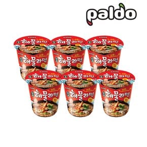 일품 해물 소 컵라면 65g x 6개