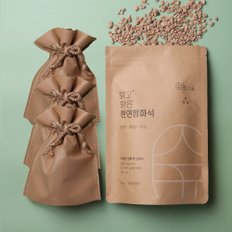 제올라이트 정화석 1kg + 부직포M3개 국내산 인테리어 탈취 제습 가습