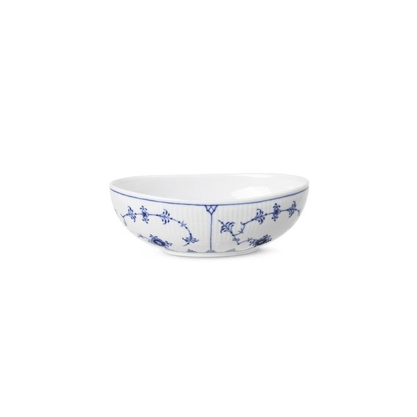 [여주점] 블루 플레인 한식기 오발 딥 볼 370ml_11016022