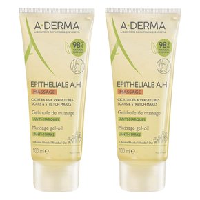 A-DERMA 아더마 에피텔리알레 AH 젤 마사지 오일 100ml 2개