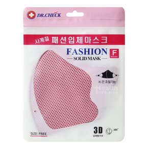 사계절 패션 입체 마스크 핑크 /3D 입체형구조/귀걸이 끈조절