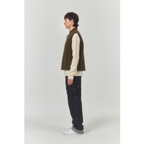 VISION - WOOL WAISTCOAT JACKET_KHAKI_LPVA0VT43MKK10