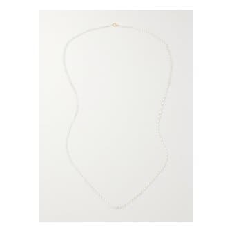 MIZUKI 미즈키 14-karat Gold Pearl Necklace 골드 46376663162746137