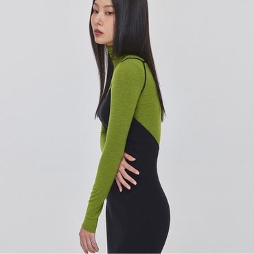 탑걸 [TOPGIRL] OPEN BACK STRING KNIT DRESS_T226DS500(BK)