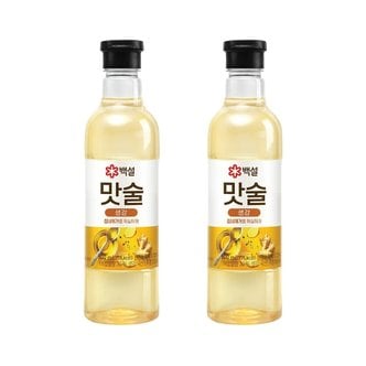  백설 맛술 생강 500ml x2개