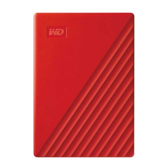  WD HDD 5TB USB3.0 My Passport  3 WDBPKJ0050BRD-WESN 휴대용 레드 암호화 암호 보호 외장 하드