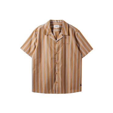 브롬톤 [브롬톤런던] P242MSH511 오픈카라셔츠 OPEN COLLAR SHIRT(BROWN)