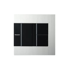 파나소닉 플래티마 스위치 2개용 중3구 실버