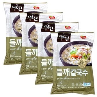  동원 들깨 칼국수 258g x 4 8인분 캠핑음식 냉동 덮밥 혼밥 볶음