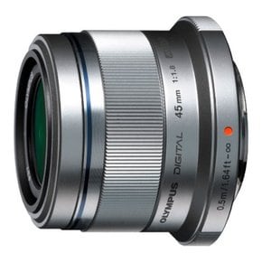 Olympus M. Zuiko Digital ED 45mm f1.8 (Silver) Lens for Micro 43 Cameras - International