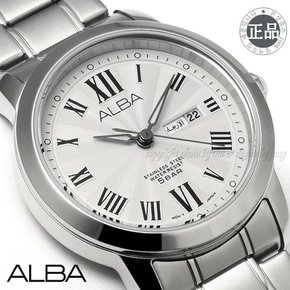 한국본사 삼정시계 공식업체 공식수입원正品[SEIKO ALBA] 세이코알바 여성메탈시계 AN8011X1