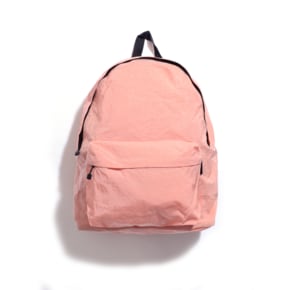 SHIRRING NYLON BACKPACK (PINK)