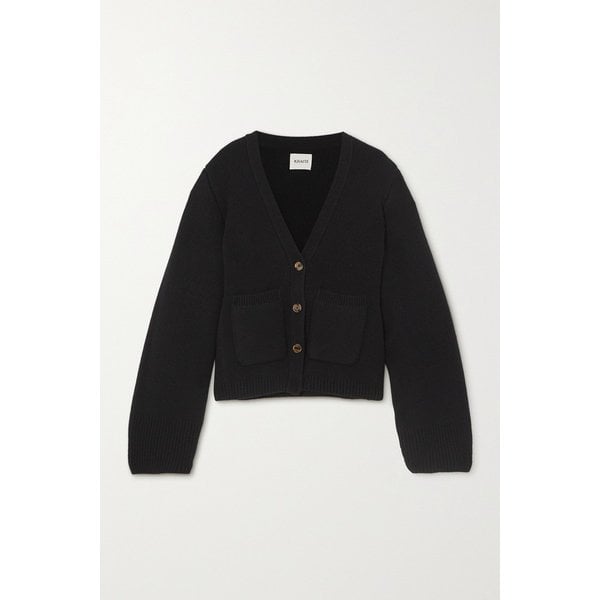 케이트 스칼렛 캐시미어 혼방 가디건 블랙 22831760543009050