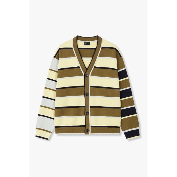 [PS PAUL SMITH] 스트라이프 니트 가디건 5735328005000