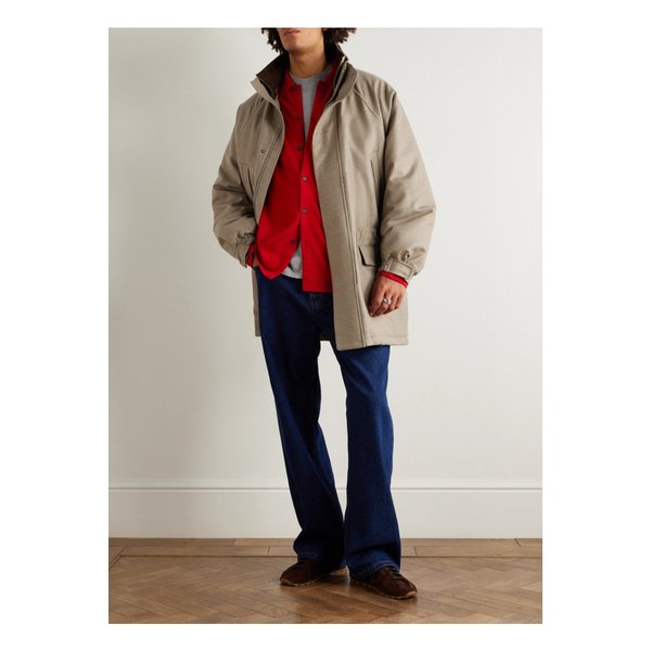 오버사이즈 패디드 울 코트 46376663162885109