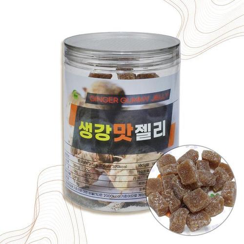 [굿소일] 마음모아 맛있는 생강 강근 맛 젤리 300g(1)