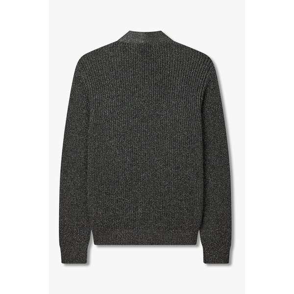 남성 와이넥 메탈릭 니트 가디건 A515328074000