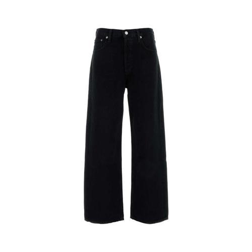 에이골디 데님 팬츠 A9079B1604 CRSHD BLACK