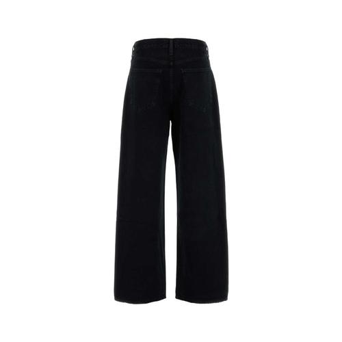 에이골디 데님 팬츠 A9079B1604 CRSHD BLACK