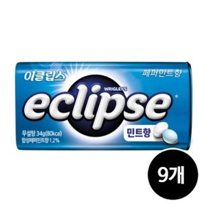 페퍼민트향 캔디, 34g, 9개