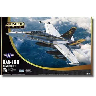  키네틱 1/48 미국 F/A-18D VMFA-242 배츠 피너레 프라모델 KNE48121