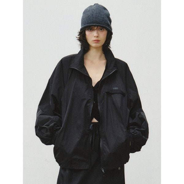 Essential Volume Windbreaker Jumper_CTO151(Black)