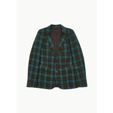 샵아모멘토 블레스 25SS Summer Sakko, Green Check