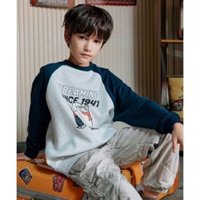 지프 JEEP키즈 KIDS 스노우맨 투톤 맨투맨KQ5TSU813MI 225515
