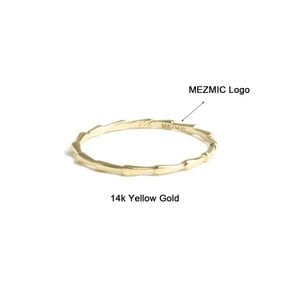 페어리 대나무 무늬 반지  14k Gold