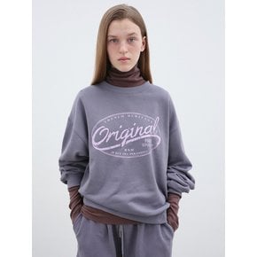 ORIGINAL LOGO SWEATSHIRT - CHARCOAL