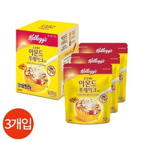 켈로그 아몬드 후레이크 600g x 3봉 씨리얼 시리얼 식사대용