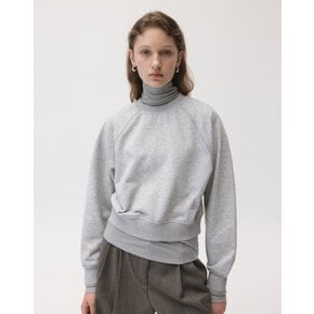 [23FW] Logo Embroidery Crop Sweatshirt [Gray] JWTS3F906G2