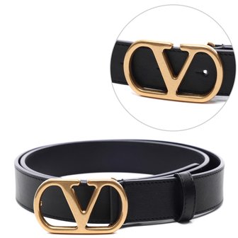 발렌티노 [부산점] 25FW 남성 브이로고 시그니처 벨트 (7Y2T0SM3 IYR 0NO 25F)