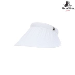 여성 글리터 도트 UV챙 선바이저 8716LAAS_WHITE