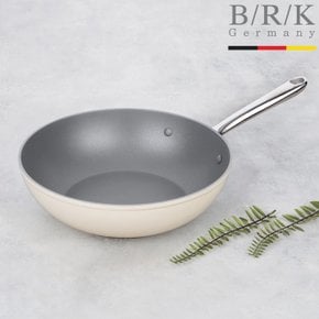 에볼루션 풀 인덕션 WOK/궁중팬 28cm (밀크)