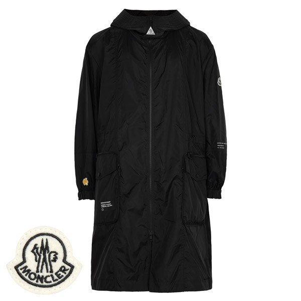 [부산점] 몽클레어 블랙 지니어스 펜넬 윈드브레이커 후드 자켓 FENNEL 1C00002 M3076 999