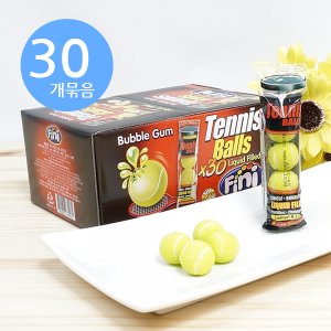 아루마트 피니 테니스볼 모양 껌 20g x30개