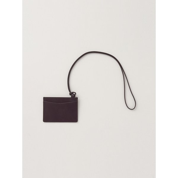 CARD HOLDER NECKLACE - grape wine