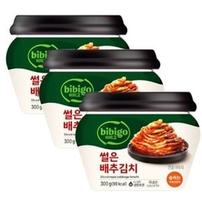 CJ 비비고 썰은 배추김치 300g(용기) x 3개